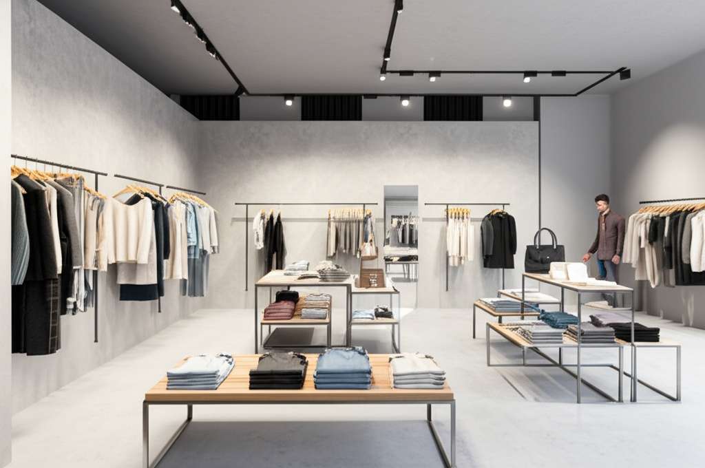 Microcement in commercial spaces